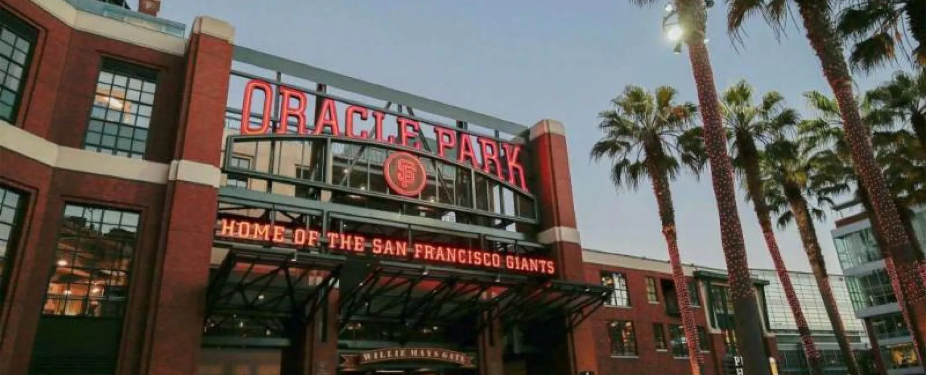 Oracle Park Entrance