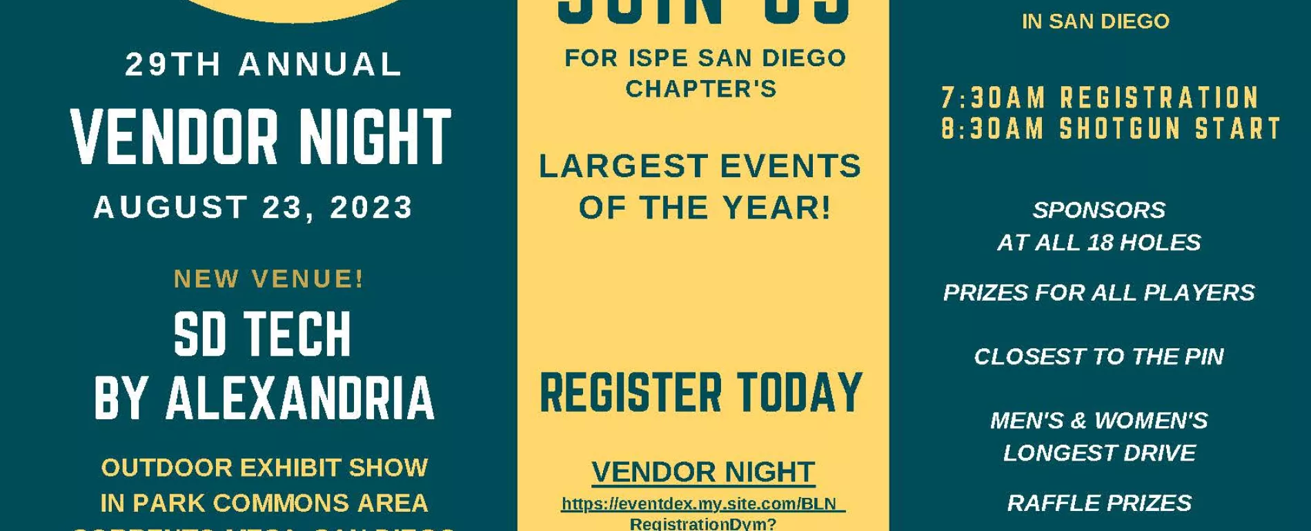 ISPE San Diego Golf Tournament August 24, 2023