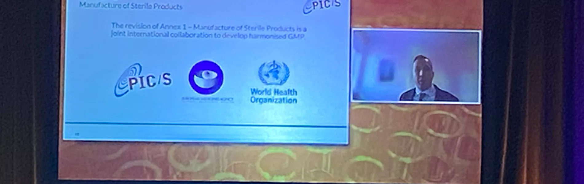 Paul A. Gustafson, 2022 Chair of Pharmaceutical Inspection Co-operation Scheme (PIC/S)  and Senior Corporate Regulatory Compliance and Enforcement Advisor, Regulatory Operations and Enforcement Branch (ROEB) at Health Canada