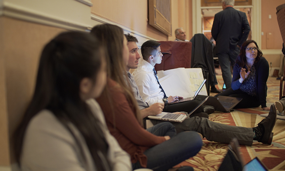 Student & Young Professionals Hackathon participants