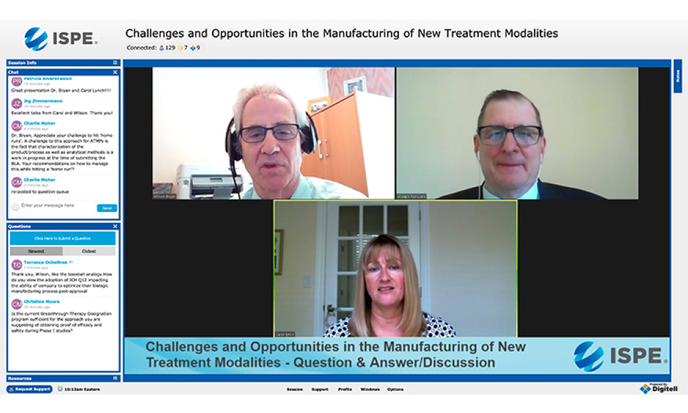 Biosimilars & Gene Therapy Development Open ISPE’s 1st Virtual Conference