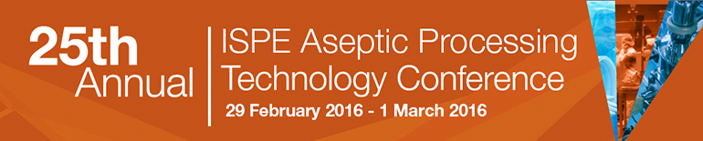 ISPE 2016 Aseptic Processing Technology Conference Banner