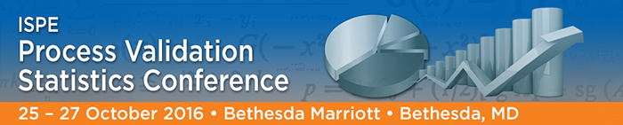 ISPE/PQRI 2016 Process Validation Statistics Conference