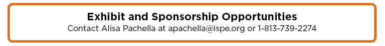 2016 ISPE Annual Meeting Exhibit and Sponsorship Opportunities